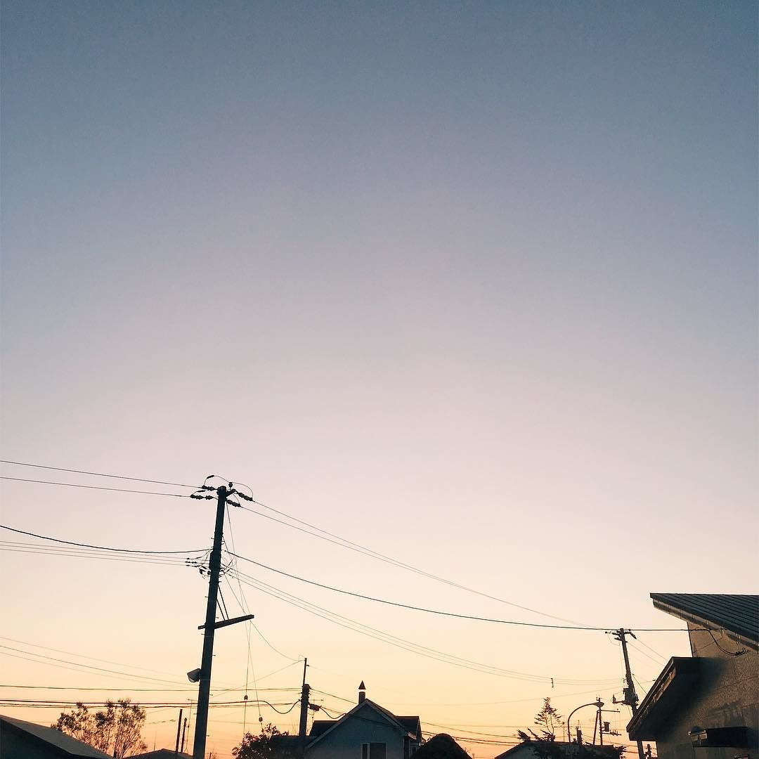 朝起きると日が昇ってない時期に突入。 a.m.5:40 #iphonese #vscocam #sorapetitcc #morning #igersjp #pics_jp #reco_ig #landscape #風景写真