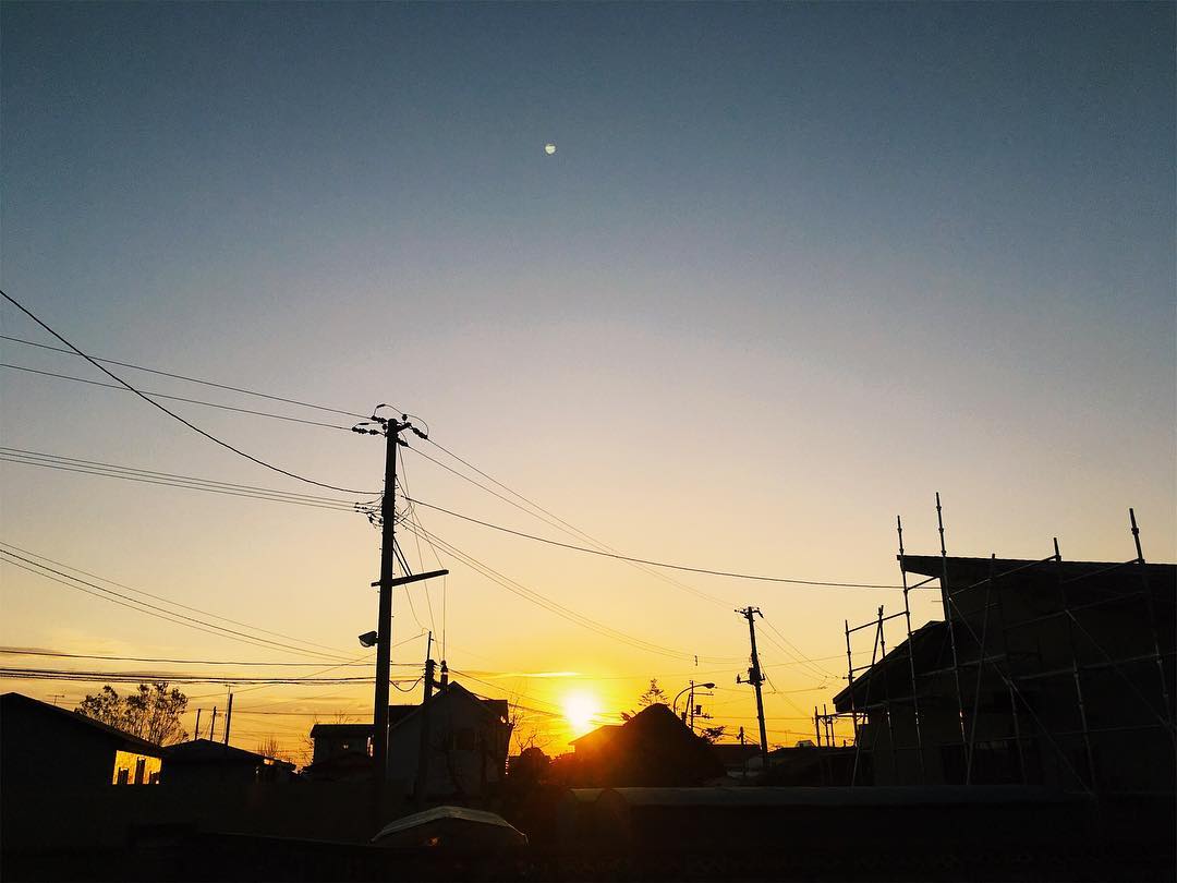a.m.6:23 1℃ #iphonese #vscocam #sorapetitcc #morning #igersjp #pics_jp #reco_ig #landscape #風景写真 #kao_ombetsu
