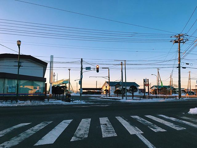 a.m.6:29 -16.7℃ #iphonese #vscocam #sorapetitcc #igersjp #pics_jp #reco_ig #landscape #風景写真 #kao_ombetsu #winter #morning