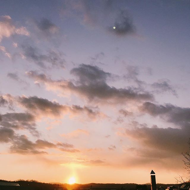 また明日。p.m.5:37 ＊ ＊＊ #iphone7 #vscocam #sorapetitcc #igersjp #reco_ig #landscape #風景写真 #kao_ombetsu #sunset